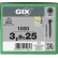 Spax Gix A 3.9x25 мм (1000 шт/упак.) 4091170390255 - Ph2 (EAN 4003530259623)