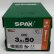 Spax 3,5x50 мм 0191010350505 (500 шт/упак)