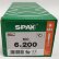 Spax 6x200 мм 0191010602005 (100 шт/упак)